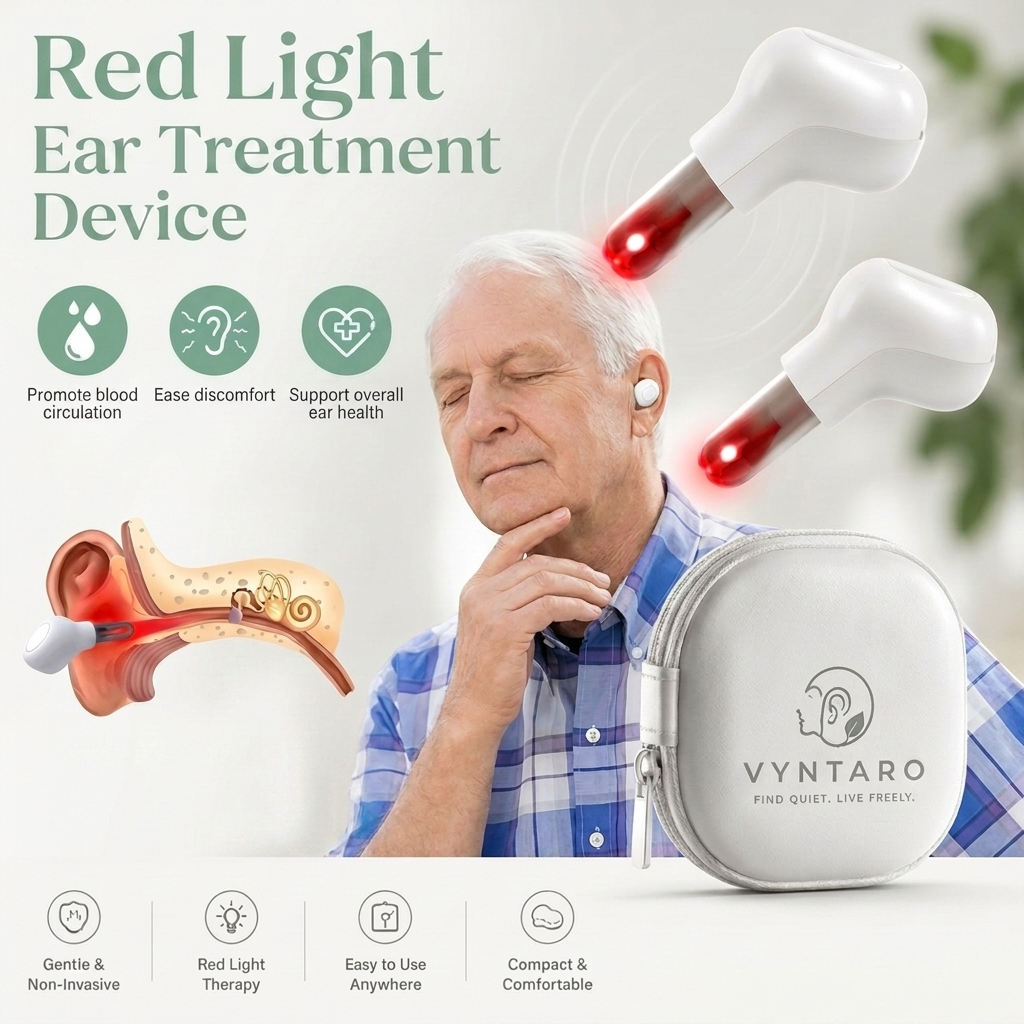 SoundEase™ – The Red Light Ear Device That Silences Tinnitus 2.0