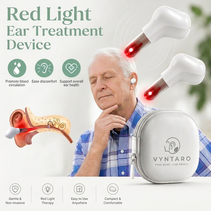 SoundEase™ – The Red Light Ear Device That Silences Tinnitus 2.0