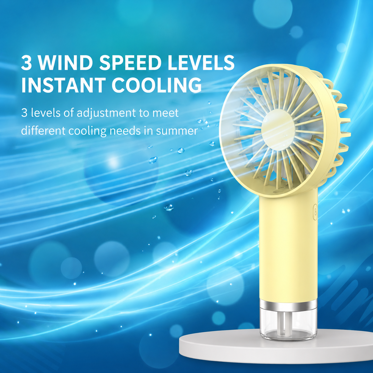 BreezyBuddy™ – The Mini Fan That Beats the Heat On the Go