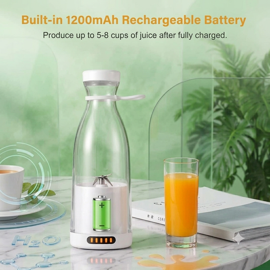 ShakeOnTheGo™ – The Blender That Beats the Clock, No Matter the Stop