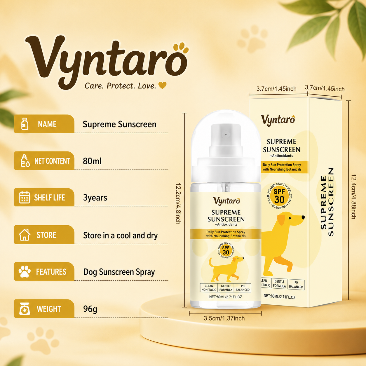 SunnyPaws™ – The Sunscreen That Beats the Sun, No Matter the Walk